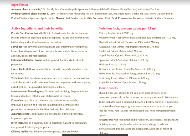 BioSlimming Drink - Afbeelding 2